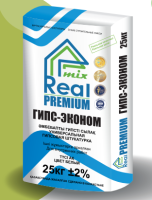 Универсальная штукатурка гипс- эконом Real Mix Premium